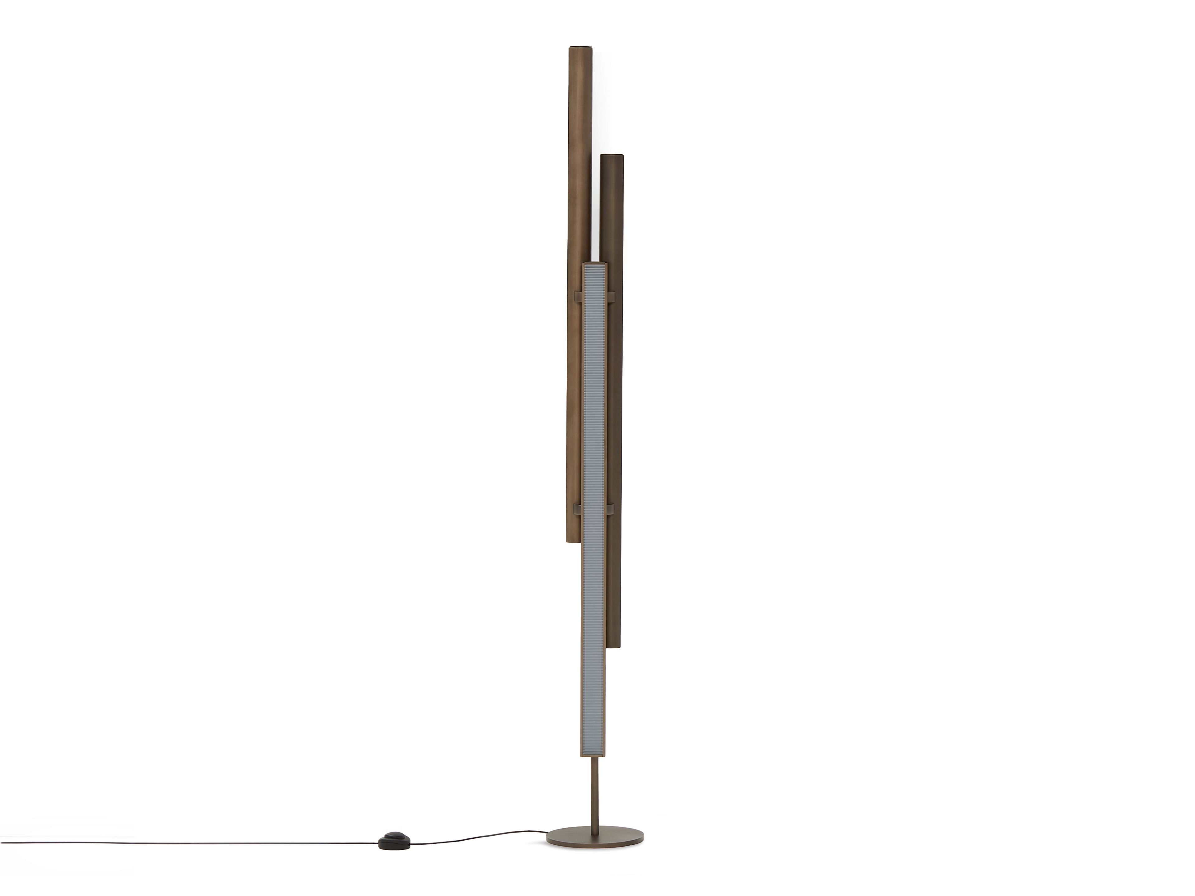 Бронзовый светодиодный торшер DE PADOVA Cut Back ARCH-00140015