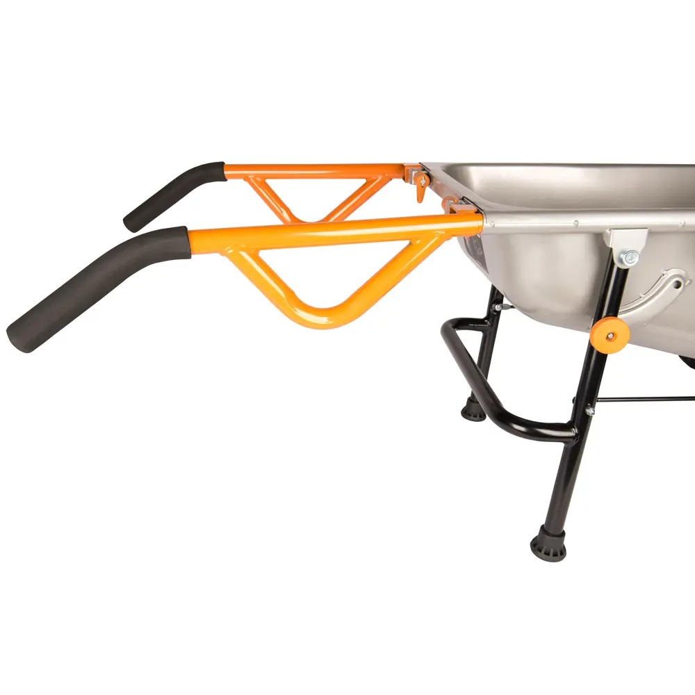 Тачка садовая двухколесная 135 кг/67 л WORX WG050 Aerocart STLM-2038935 - Вид №7