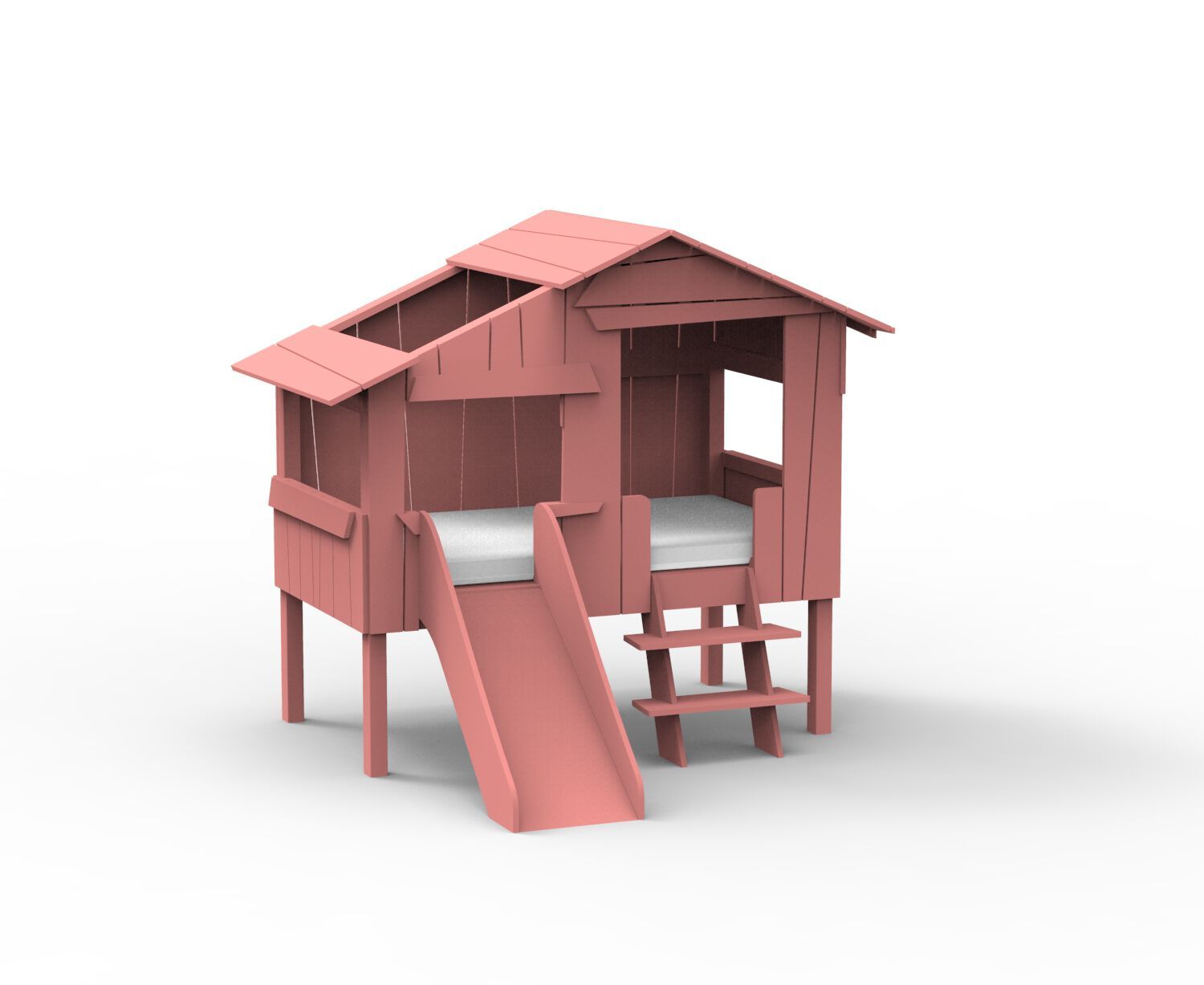 Кровать-чердак из МДФ Mathy by Bols TREEHOUSE BEDS &amp ARCH-00114895 - Вид №15