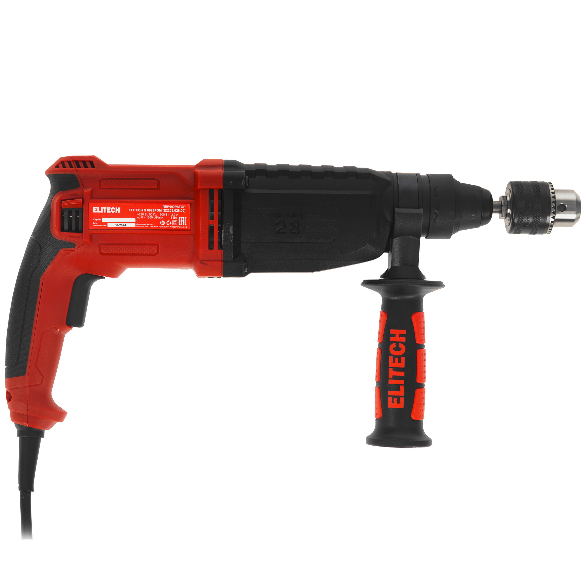 Перфоратор Elitech SDS+ П 0928РЭМ 9187072 STDN-0064308 - Вид №1
