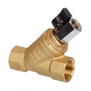 Danfoss Латунный сетчатый фильтр FVR-D со спускным устройством FVR-D Фильтр сетчатый Ду15 Ру25 065B8241