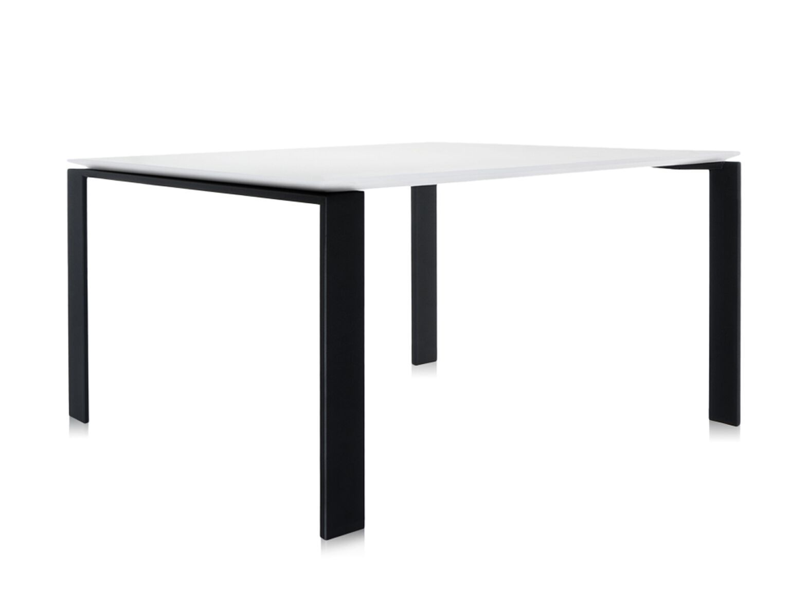 Квадратный стол со стальным основанием и ламинированной столешницей Kartell Four ARCH-00072405 - Вид №13