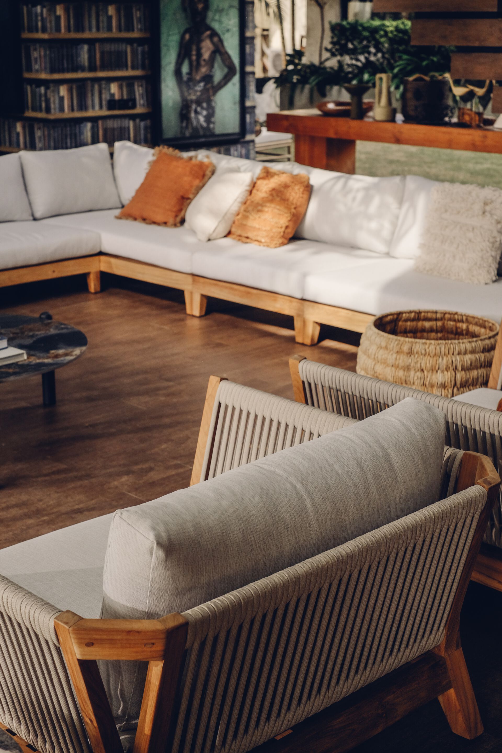 Тканевое садовое кресло с подлокотниками cbdesign Vienna Modular ARCH-00133094 - Вид №10