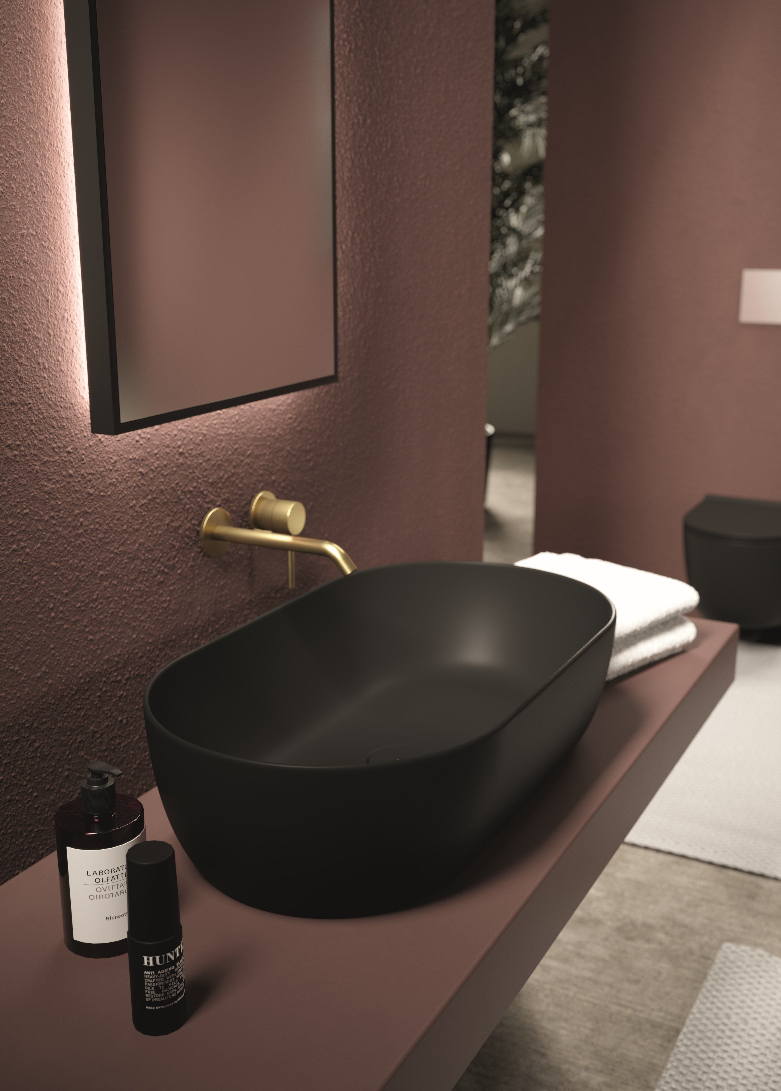 Керамическая овальная столешница Alice Ceramica уникальная ARCH-00025441 - Вид №3