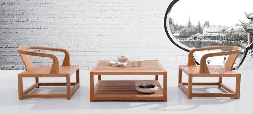 MOBIKA GARDEN Садовое кресло из тика с подлокотниками Andaman sun-id-1465614 - Вид №1