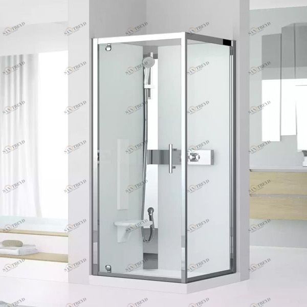 Novellini. Душевая кабина термостатическая 80x80 GF80 STANDARD с высоким душевым поддоном GLAX 3 GL3GF89T1K