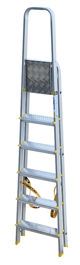 Стремянка односекционная Алюмет АРА7006 9124881 STDN-0141954 - Вид №1