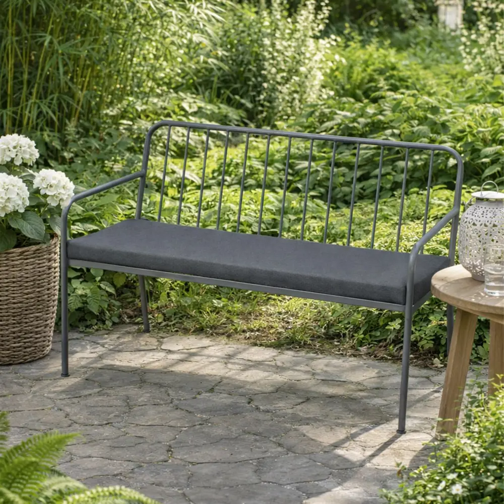 Подушка для скамейки Seasons Модерн 40x120 см цвет серый STLM-2084781 - Вид №3