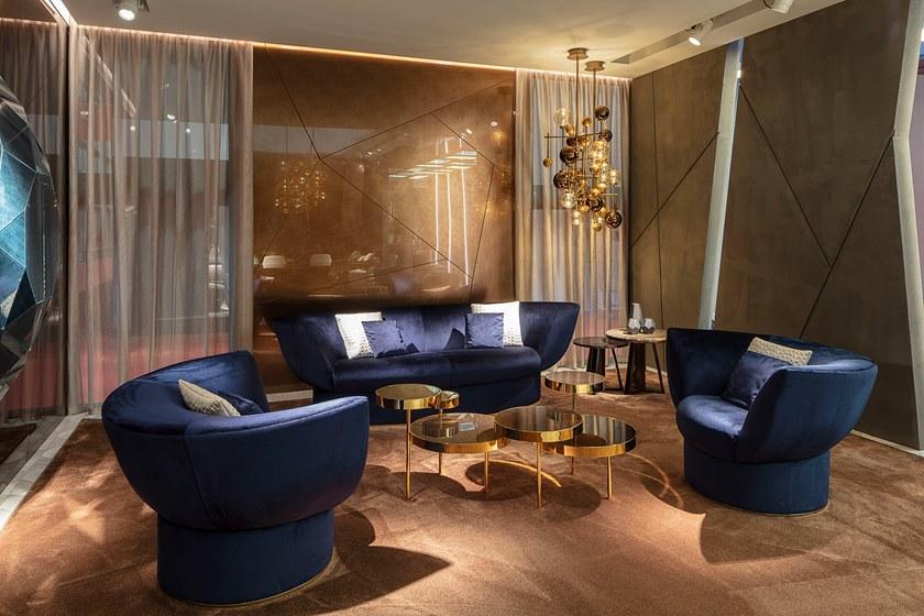 Sicis Бархатное кресло с подлокотниками Tulipa sun-id-1471183 - Вид №1