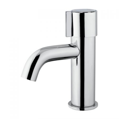 8112 Idral Смеситель для раковины с автоматическим закрытием серии МИНИМАЛ с кнопкой 