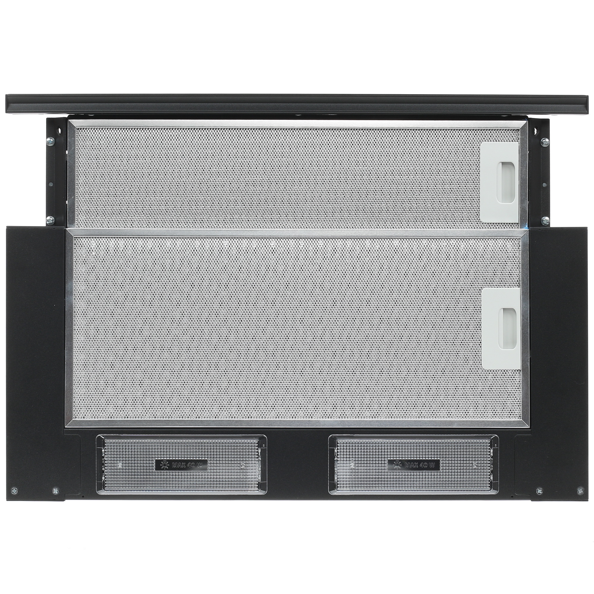 1611844 Вытяжка телескопическая KRONA KAMILLA 600 2DN черный/черный STDN-0014712 - Вид №9