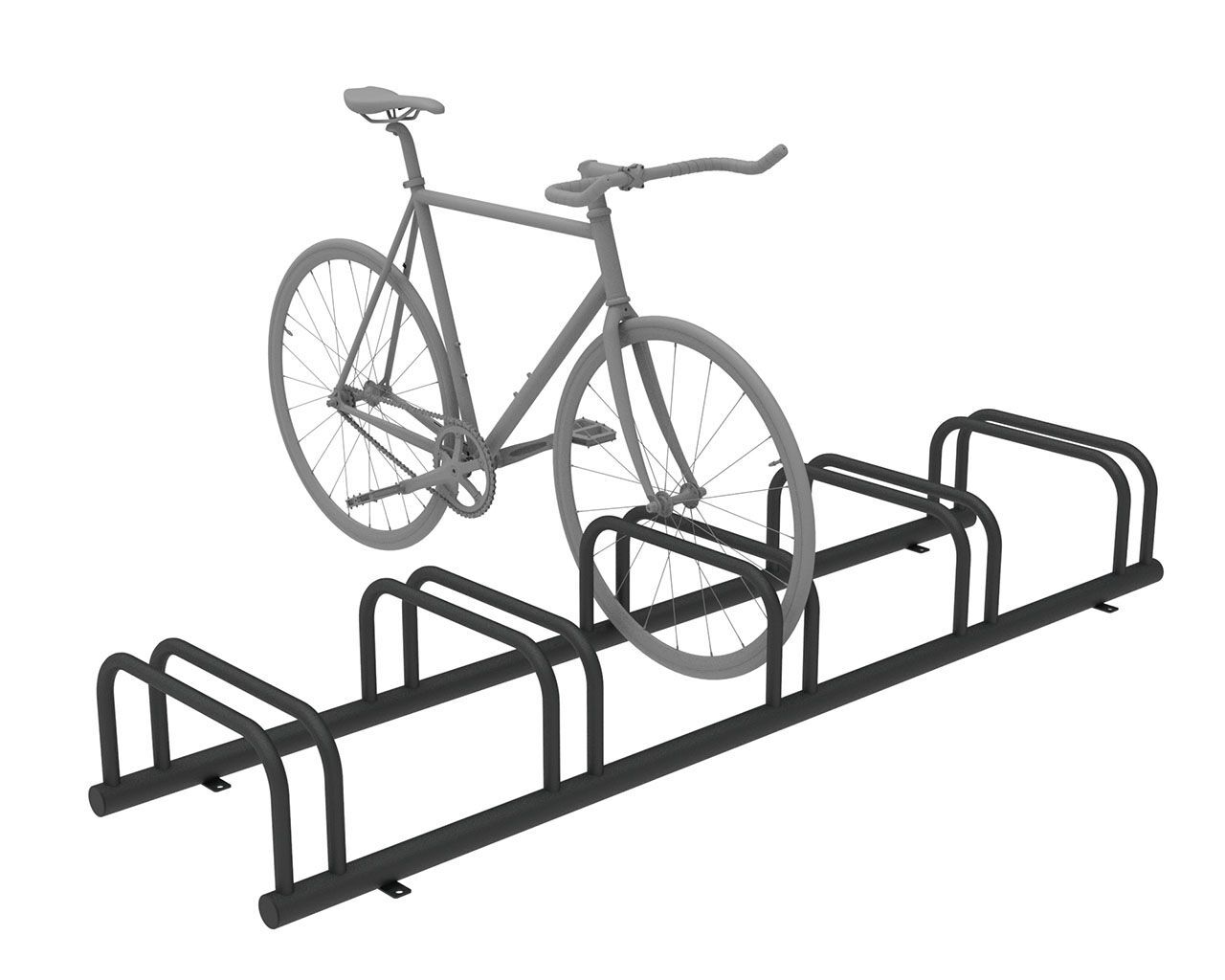 Стойка для велосипедов из оцинкованной стали Lazzari FAST ARCH-00051467 - Вид №12
