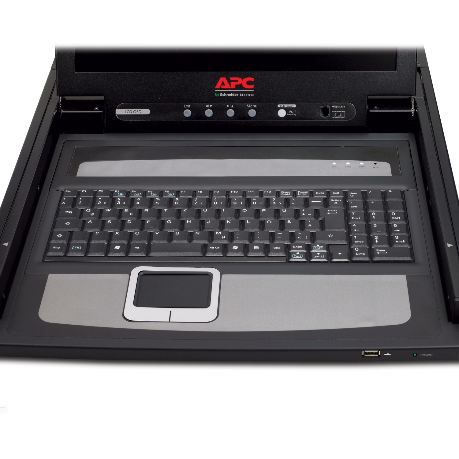 AP5717G Стоечная ЖК-консоль APC 17 дюймов — немецкая версия Schneider Electric 