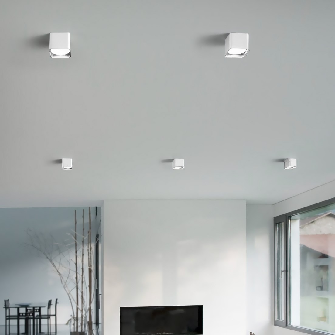 Helestra 15/1805.07 white потолочный DORA 115335 - Вид №1