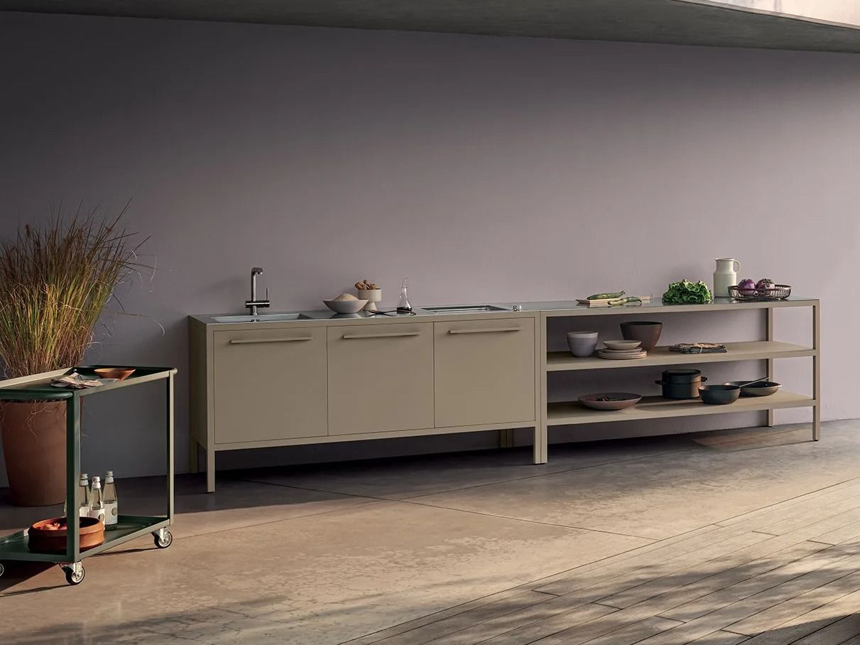 Металлическая наружная кухня Fantin рамка ARCH-00045904