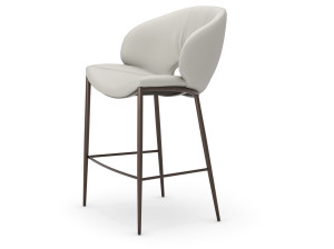 Кожаный мягкий стул