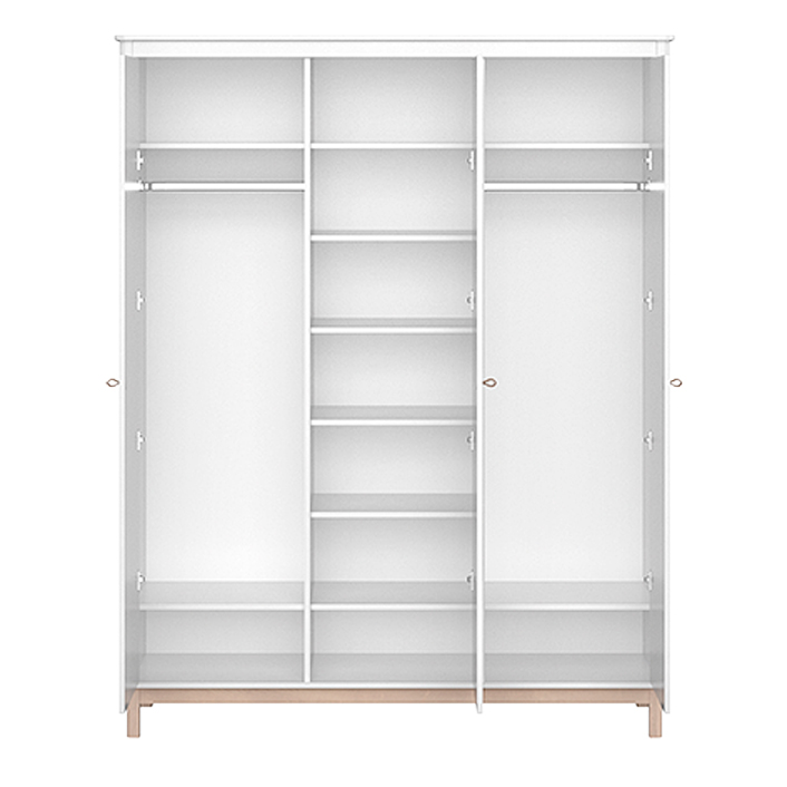 Шкаф трехдверный Classic белый ELLIPSE ELLIPSE CLASSIC 351705 Белый Santreyd  - Вид №4