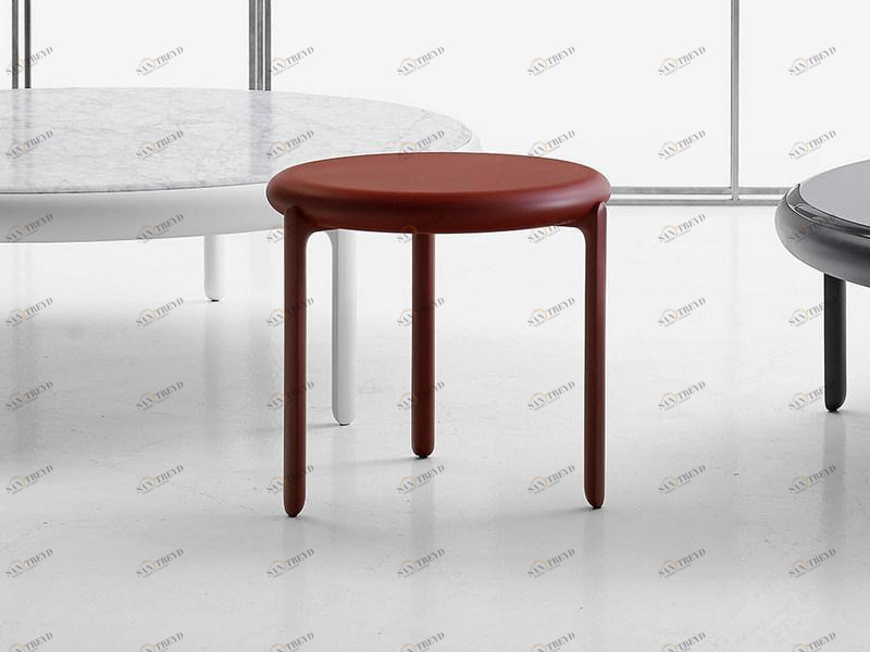 B&B Italia Круглый деревянный журнальный столик Maru sun-id-1365681