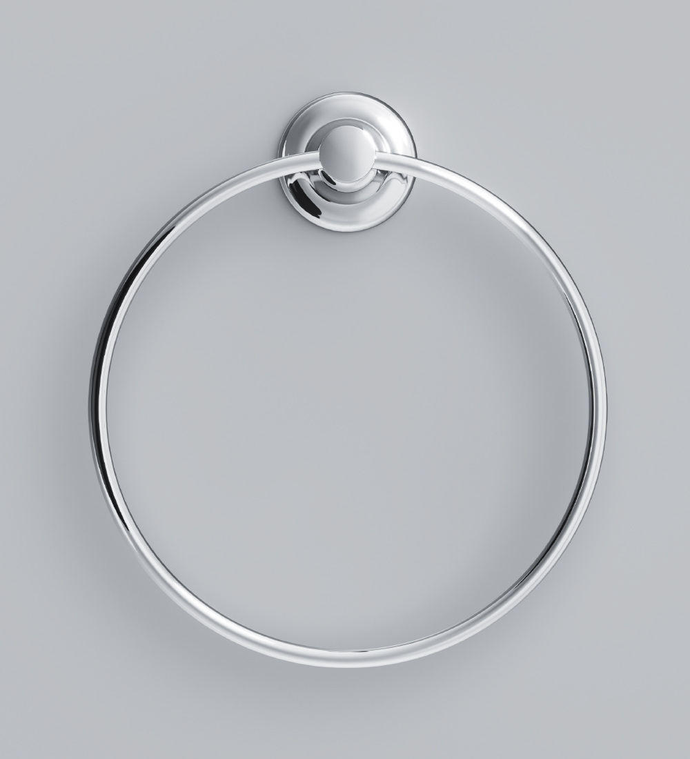 A8034400 Кольцо для полотенец хром шт AM.PM Like - Вид №3