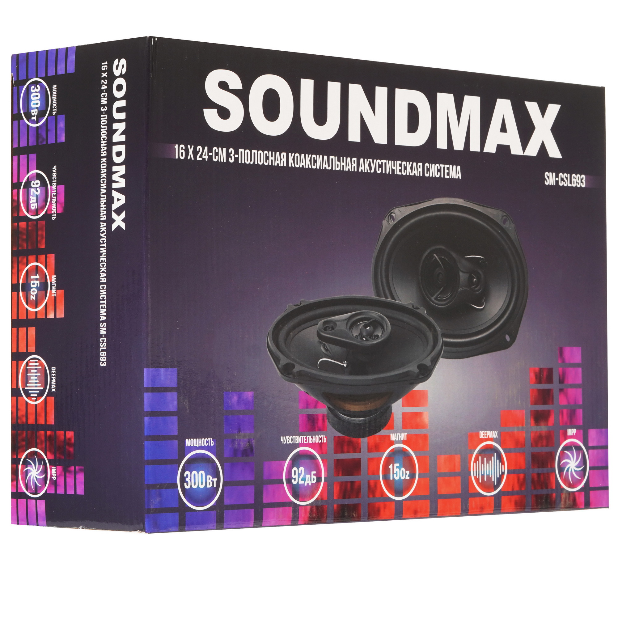 5332655 Коаксиальная акустическая система Soundmax SM-CSL693 STDN-0113363 - Вид №6