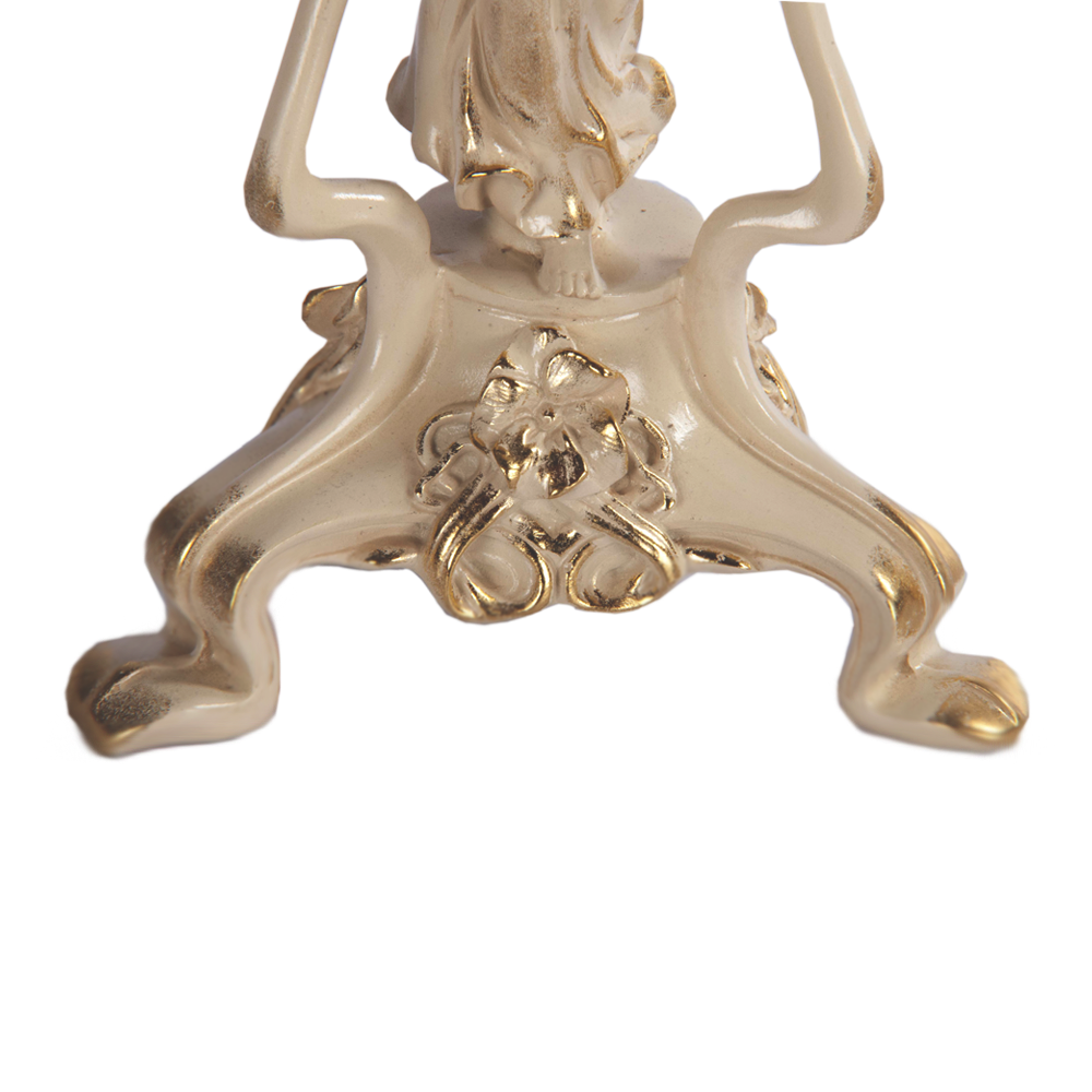 32064,34057 Настольная лампа Флора Айвори Тюссо Амарант BOGACHO 4627138210680, 4627138151082 - Вид №5