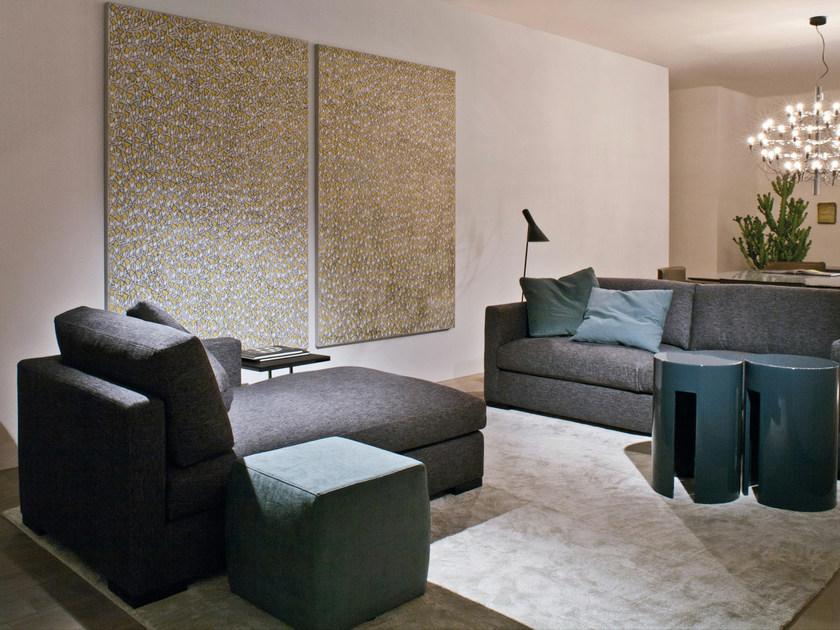 Meridiani Пуф из круглой ткани с обивкой sun-id-1516269 - Вид №1