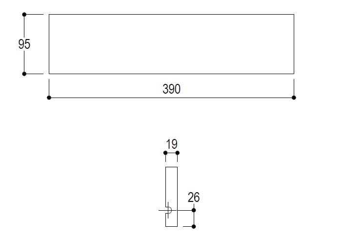 Настенная мыльница из нержавеющей стали и акрилового камня Ritmonio Elementa ARCH-00128912 - Вид №6