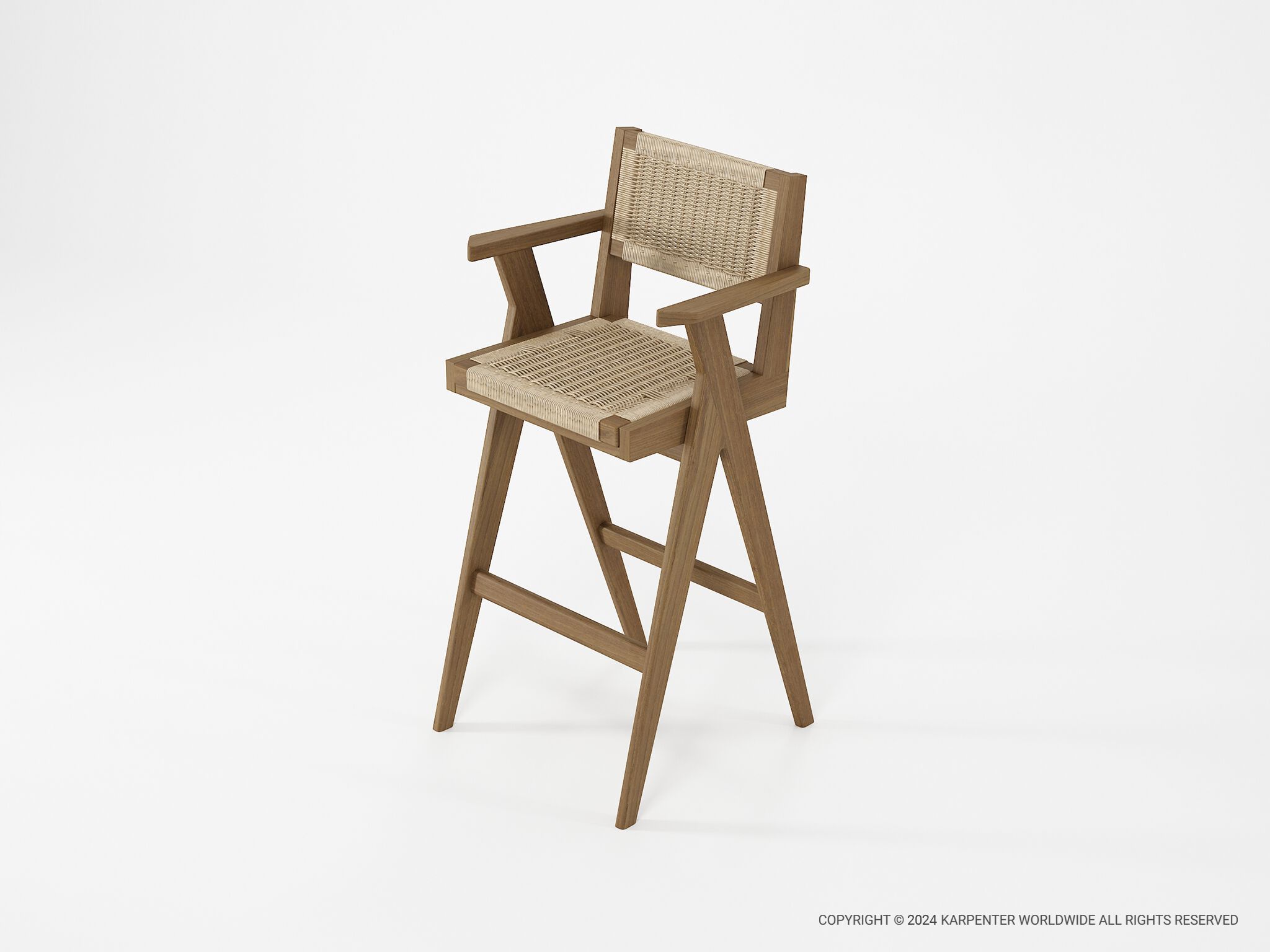 Стул из тикового дерева KARPENTER Tribute Outdoor ARCH-00016708