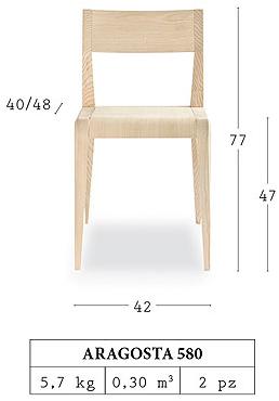 Billiani Стул ясеня Aragosta sun-id-1426311 - Вид №3