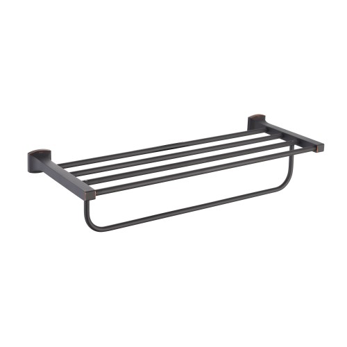 Полка с полотенцедержателем Fortis KEA-13342ORB krausru  - Вид №2