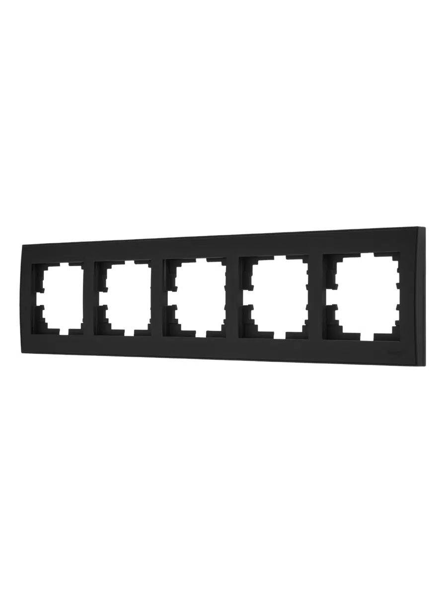 RAIN Рамка 5-ая горизонтальная черный LEZARD 703-4242-150 - Вид №1