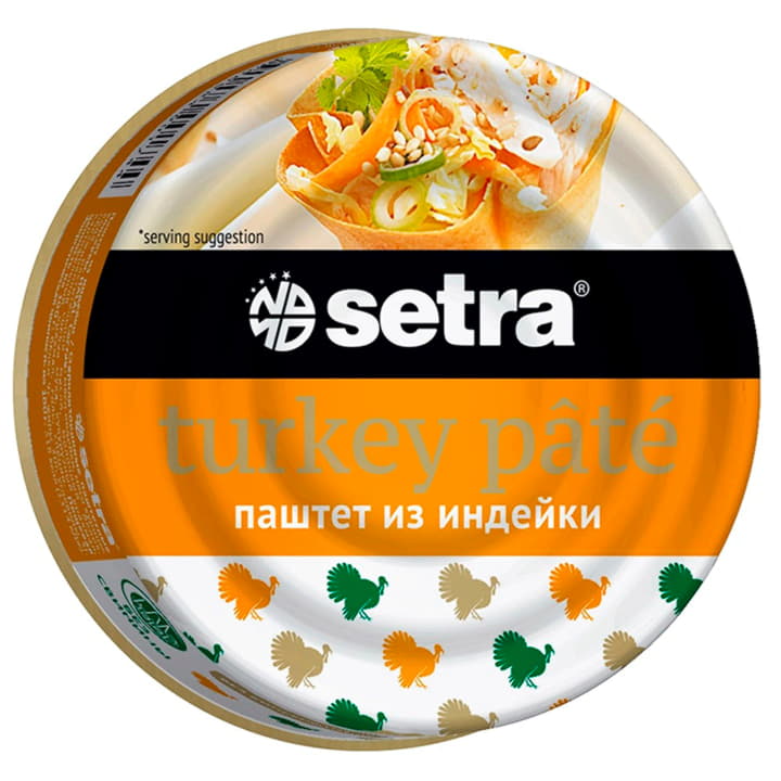Паштет из индейки Setra 100 г Santreyd 11999