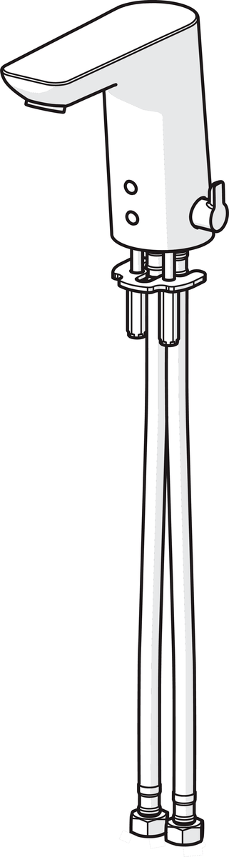 Oras 6121FZ Смеситель для умывальника, 9/12 V, Bluetooth 6121FZ Electra Хром  - Вид №2