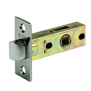 Защёлка для межкомнатных дверей Euro, 8х45 мм, сталь, цвет хром