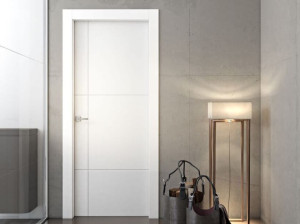 Лакированная распашная дверь