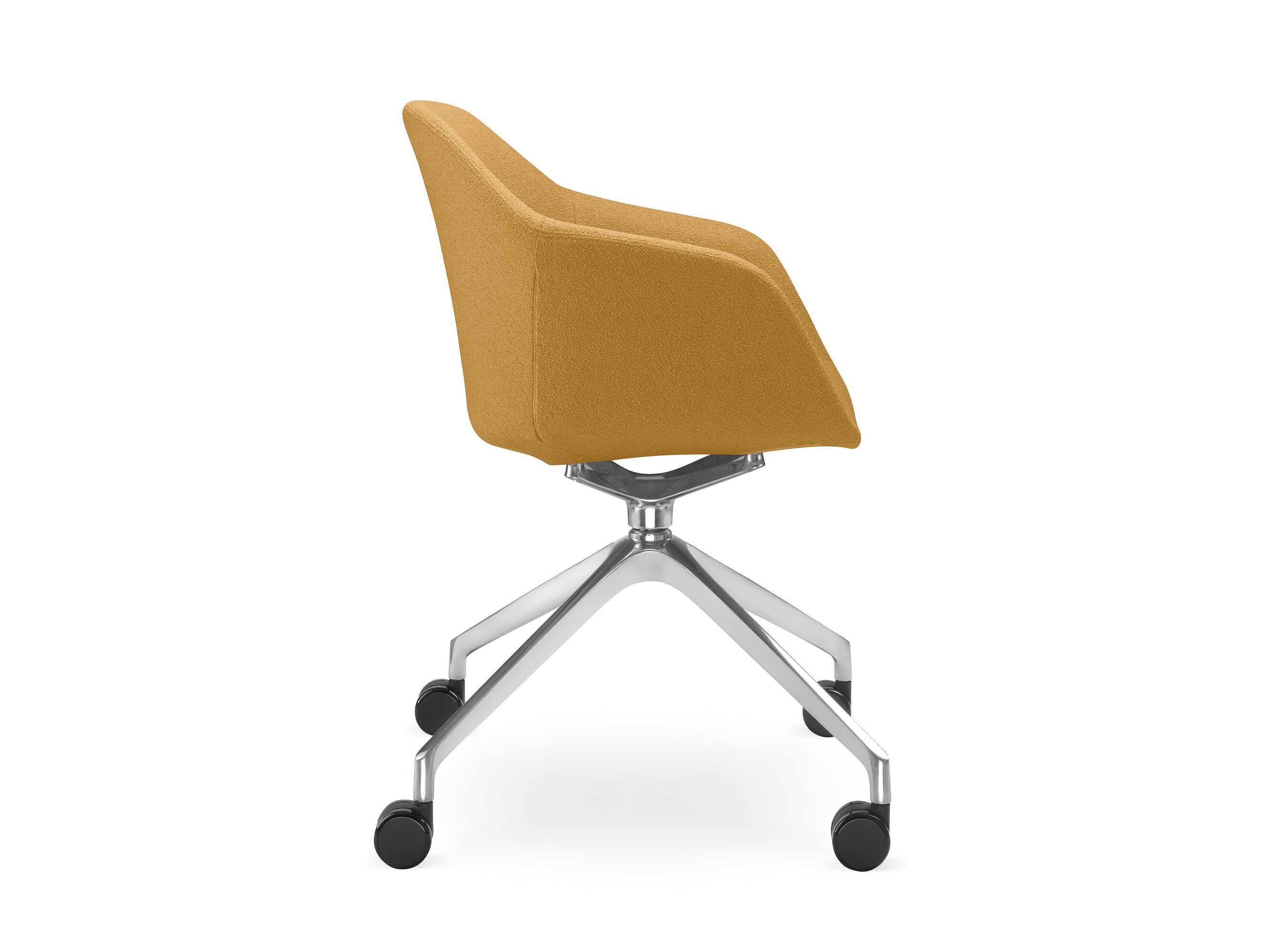 Тканевый поворотный стул с колесами LD Seating Riva ARCH-00045952 - Вид №1