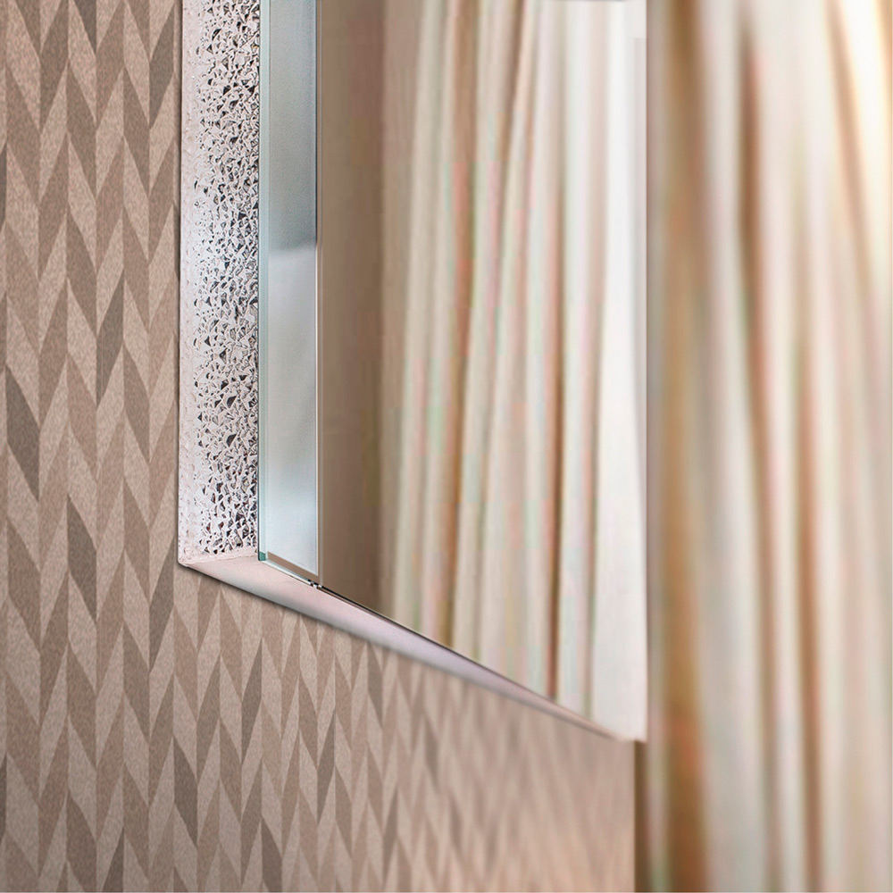 Зеркало настенное с подсветкой 70х80 см белое Tess ALAVANN TESS 303882 Белый;зеркальный - Вид №2