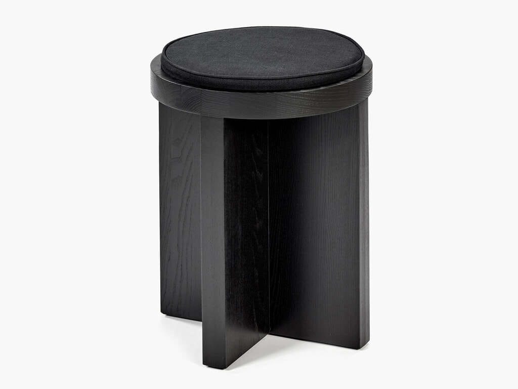 Деревянный стул с мягким сиденьем Serax Furniture by Ann Demeulemeester ARCH-00121898 - Вид №1