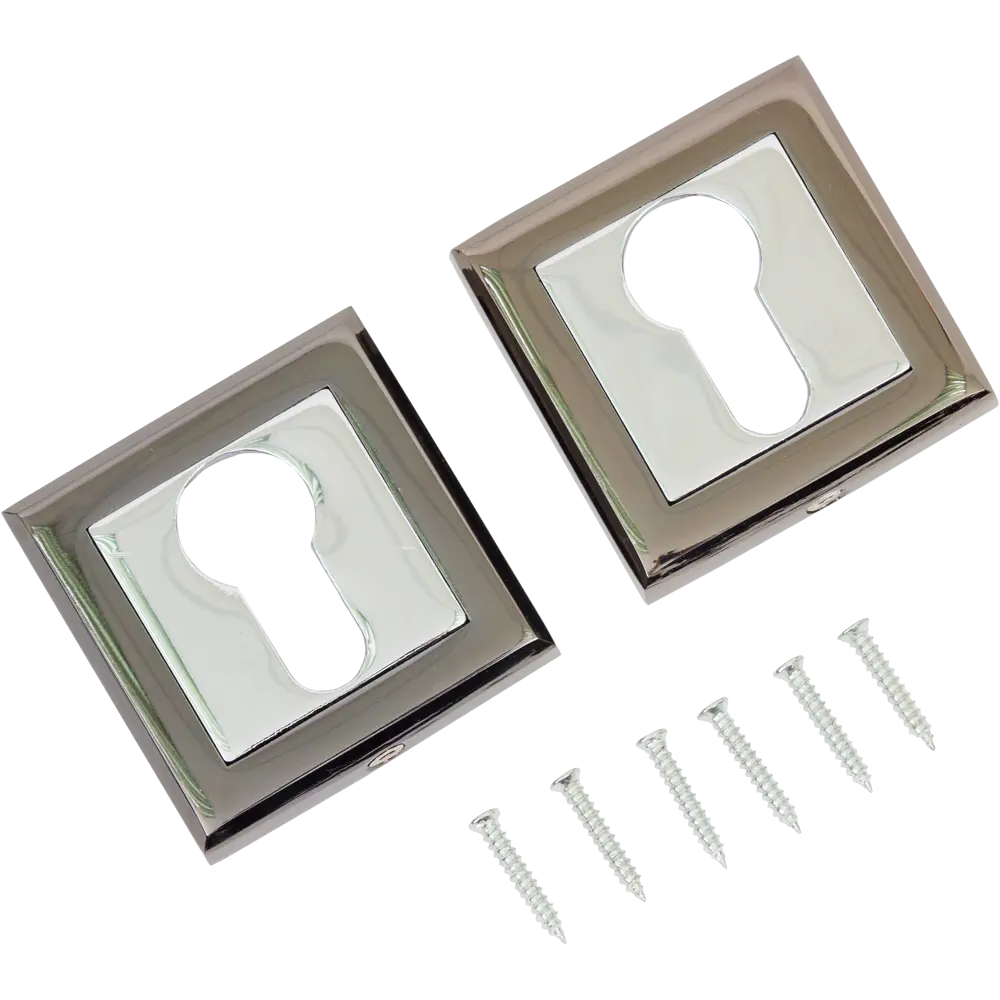 Накладка под цилиндр ЕТF1 цвет графит 2 шт Santreyd STLM-2071527