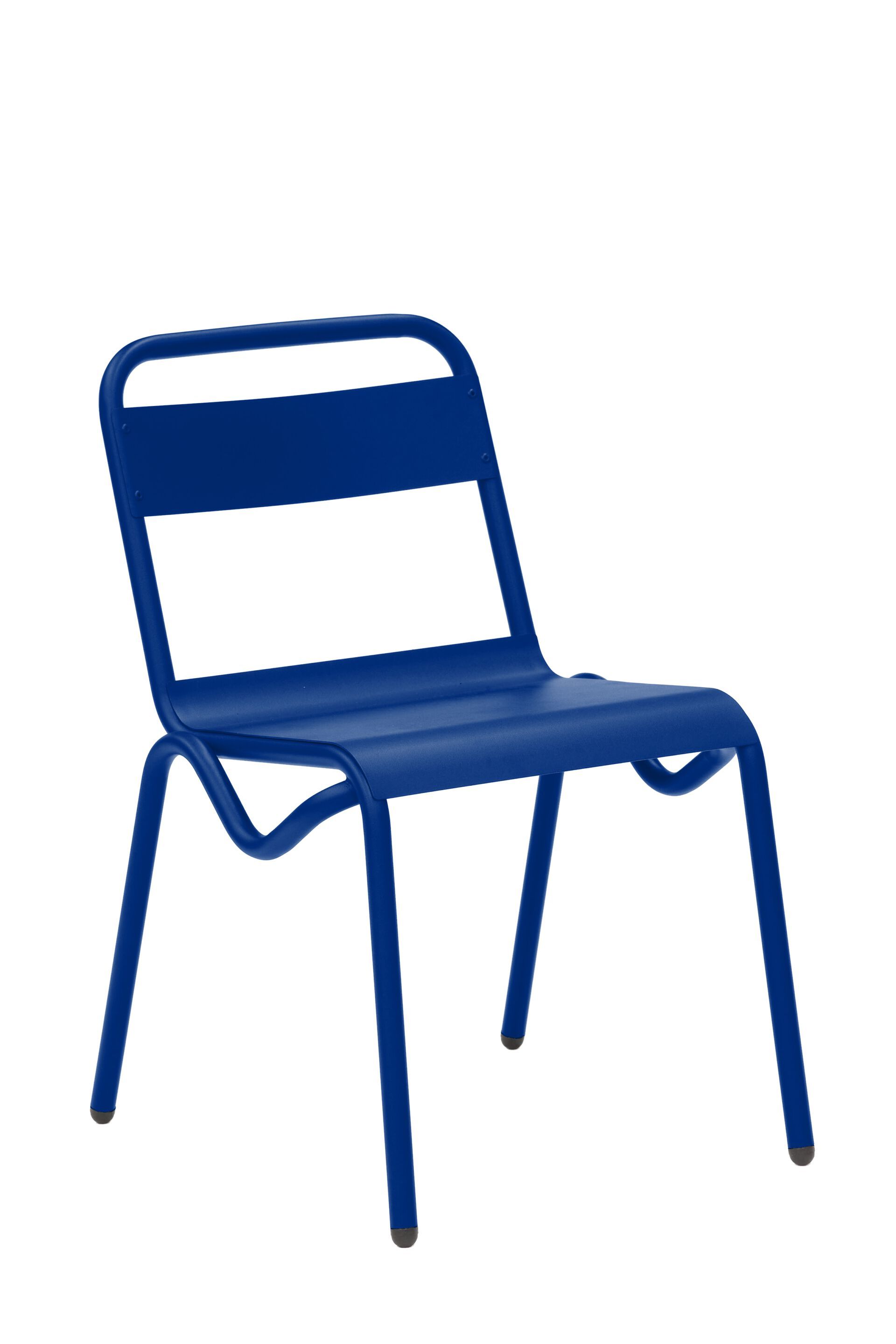 Штабелируемый садовый стул из оцинкованной стали iSimar Anglet ARCH-00070387 - Вид №15