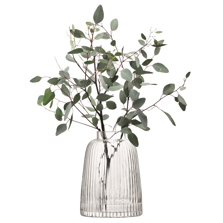 G1399-26-301 Ваза pleat, 26 см, прозрачная LSA International  - Вид №2
