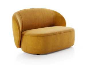 2-местный кожаный диван