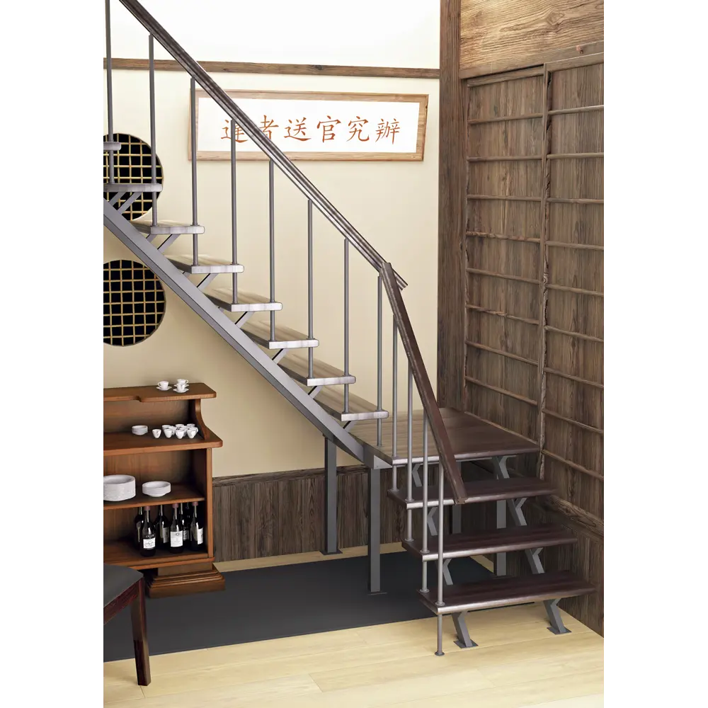 Лестница поворотная 90° ЛЕС-05-3 универсальная ЛЕСЕНКА STLM-2013006 - Вид №1