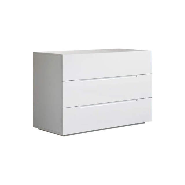 Комод белый с 3 ящиками Bumblebee ESF КОМОДЫ BUMBLEBEE 043909 Белый  - Вид №1