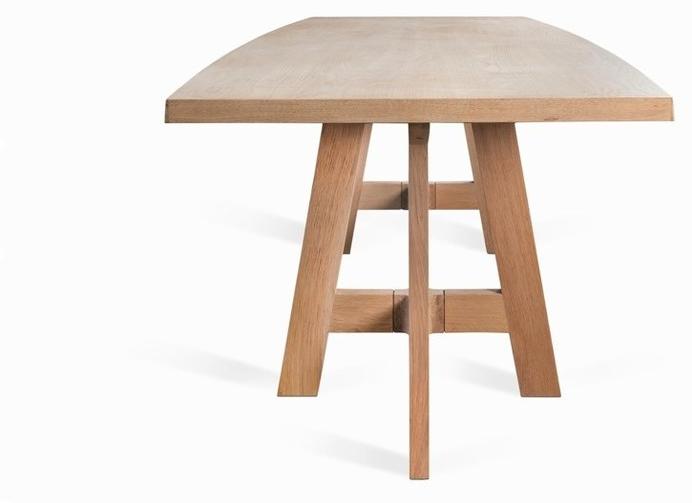 axis71 Прямоугольный обеденный стол из дуба  Ax076000  - Вид №2