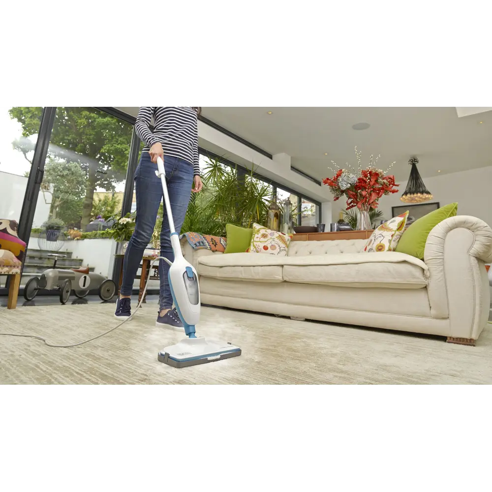 Швабра паровая Black&Decker 1300 Вт BLACK + DECKER STLM-2100055 - Вид №13