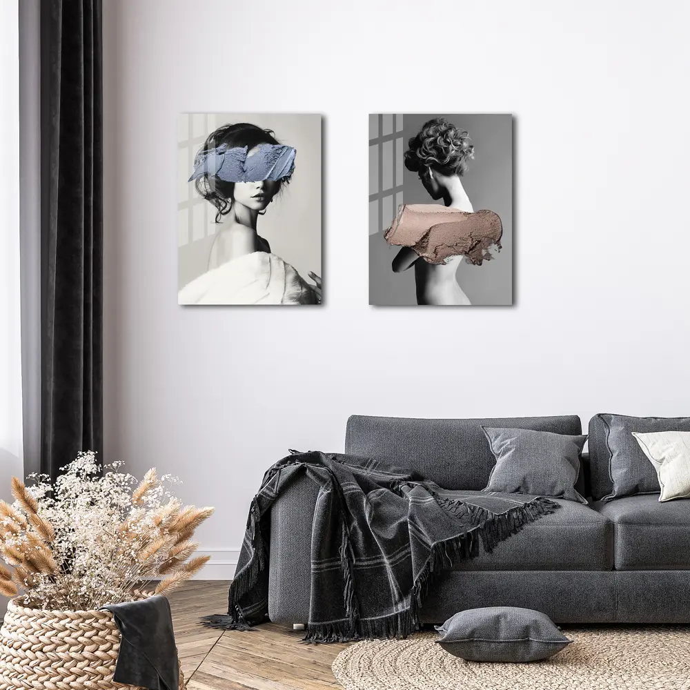 Картина на стекле Девушка с оттенком 5 60x80 см 85283041 STLM-2055437 ARTABOSKO  - Вид №4