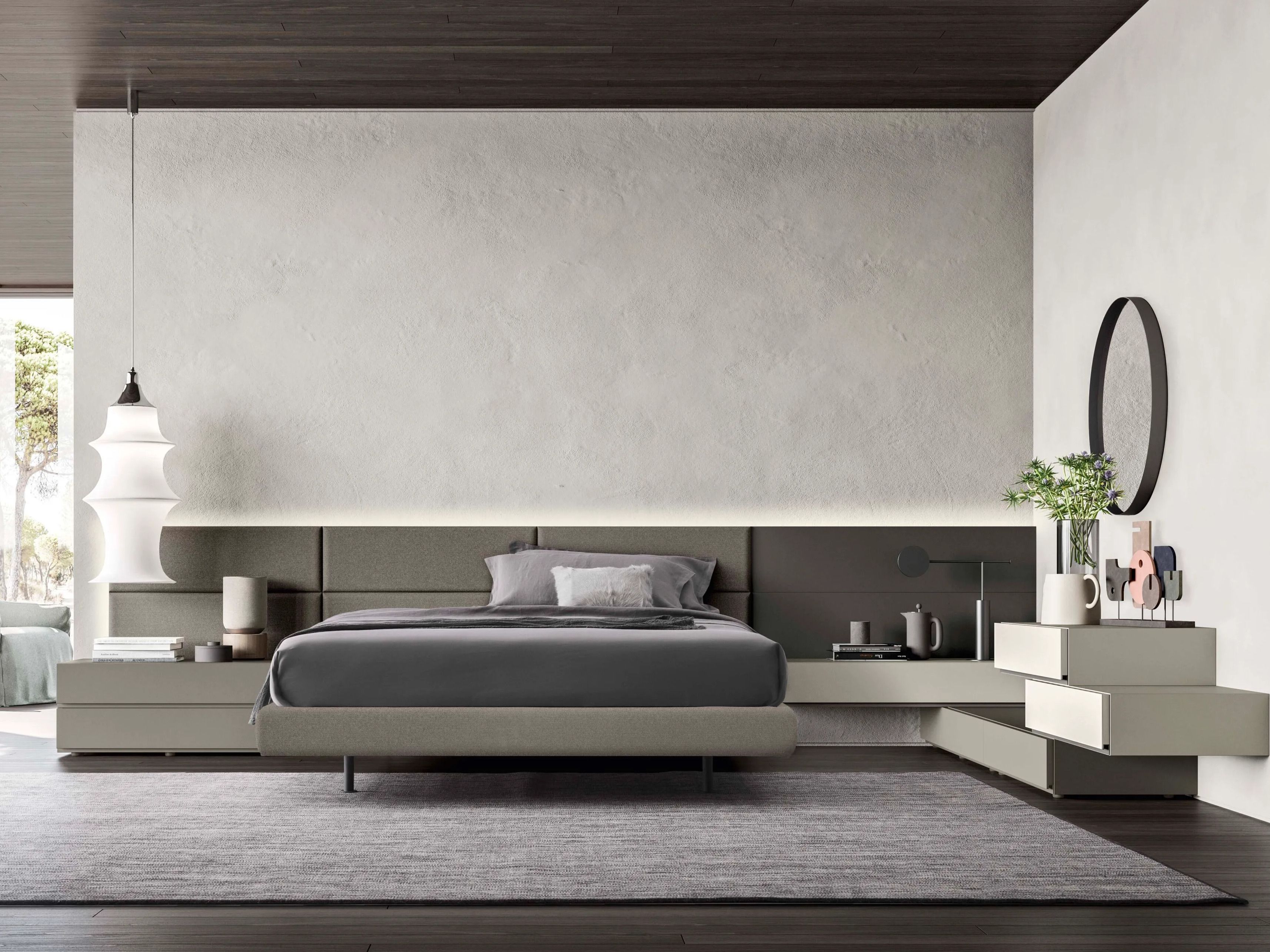 Деревянная тумбочка с ящиками Alf DaFrè by Side ARCH-00024060 - Вид №2