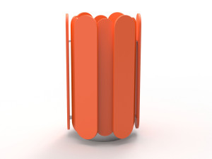 Наружные полиэтиленовые стойки для мусора