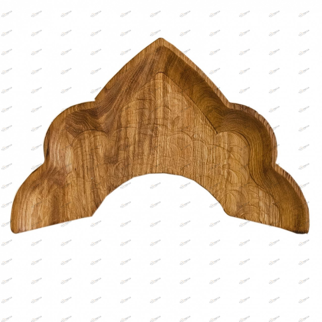 Тарелка "Плато лоста" Коричневый FUGA ECO WOOD 123551 Коричневый 